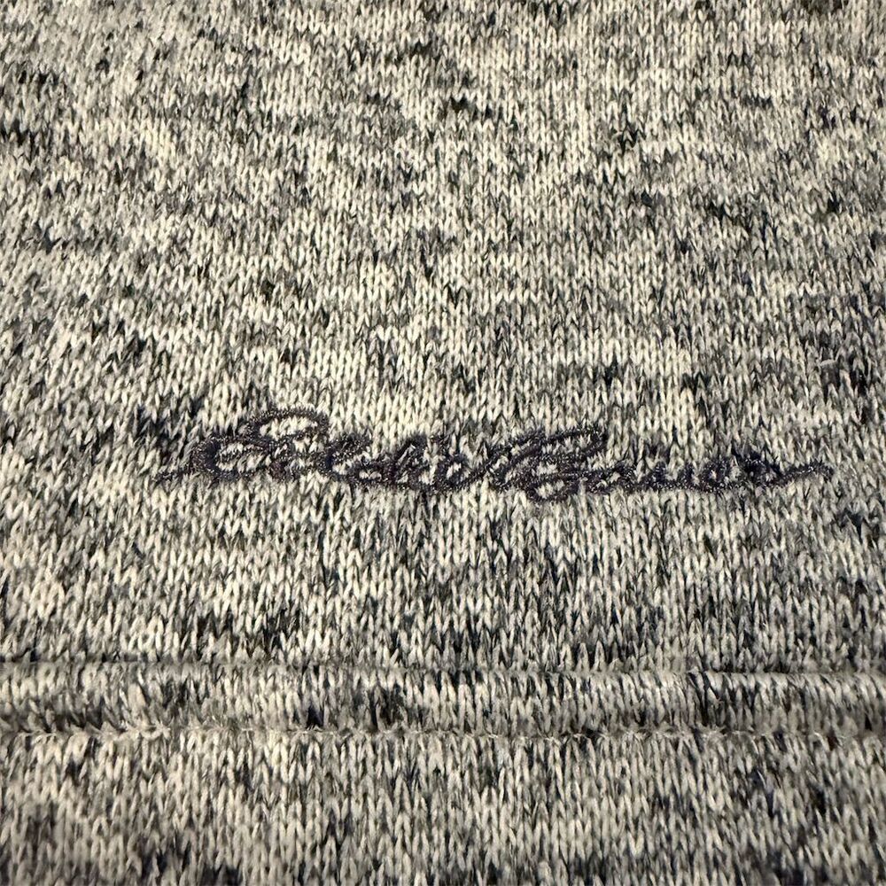 Eddie Bauer Men's Gray Fleece Mock Neck Pullover Sweater Size L - Picture 2 of 9